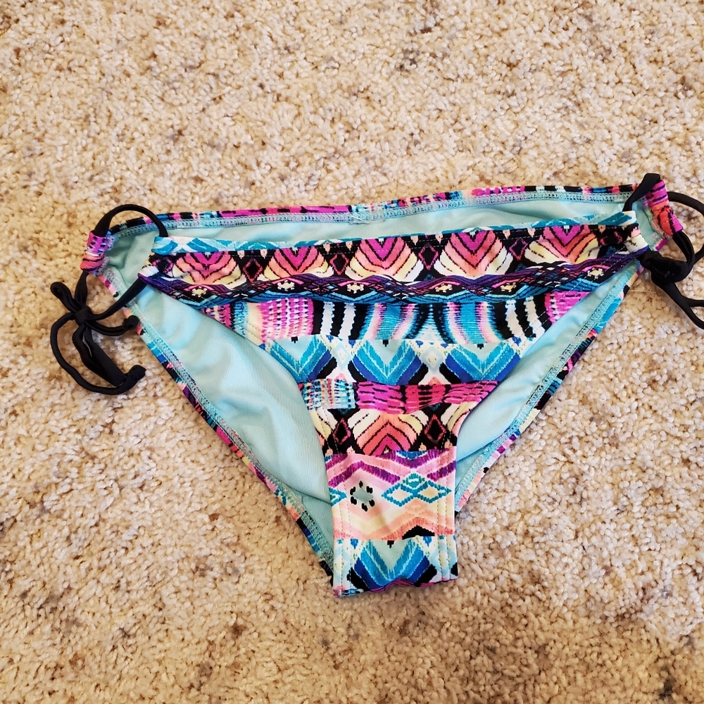 Multicolored bikini bottom